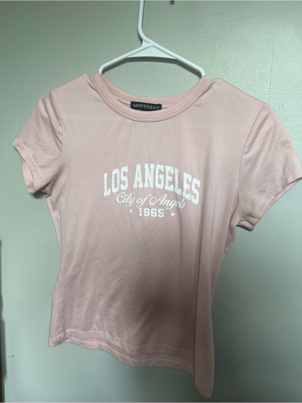 Pink 'Los Angeles' Graphic Tee